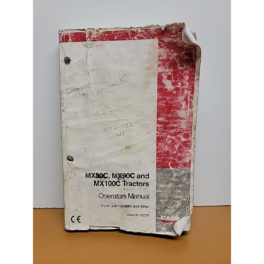 Case MX80C MX90C MX100C Tractor Service Repair Technical Manual